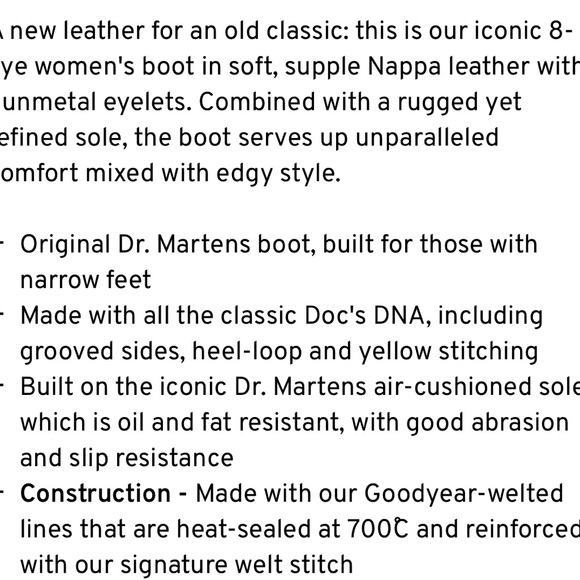 New! Dr Marten 1460 Black Leather Combat Boot - Picture 11 of 12